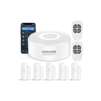 kit de alarma de 8 piezas de ags home