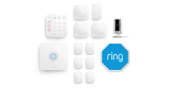 kit avanzado de ring alarm con camara y sirena