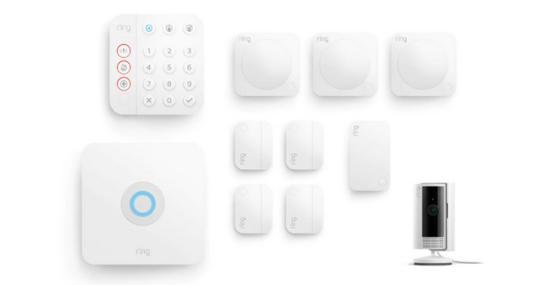 kit medio de ring alarm con camara